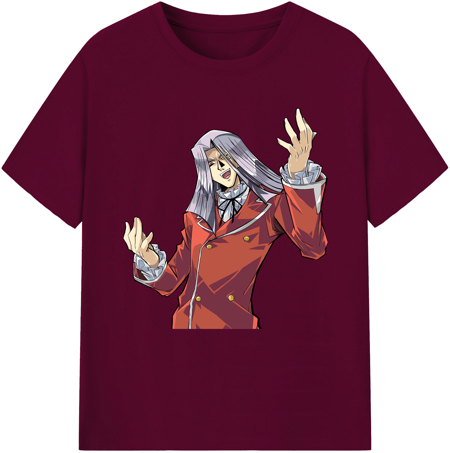 （画像用） 遊☆戯☆王 Yu-Gi-Oh! レディースカジュアルプリントTシャツ（綿100％）
